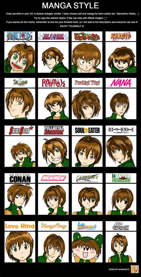 Anime Style Meme By Hikarininjax On Deviantart