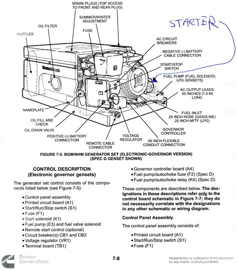 A wiring diagram of a dol starter is shown below: My Onan generator starter only spins and will not engage ...