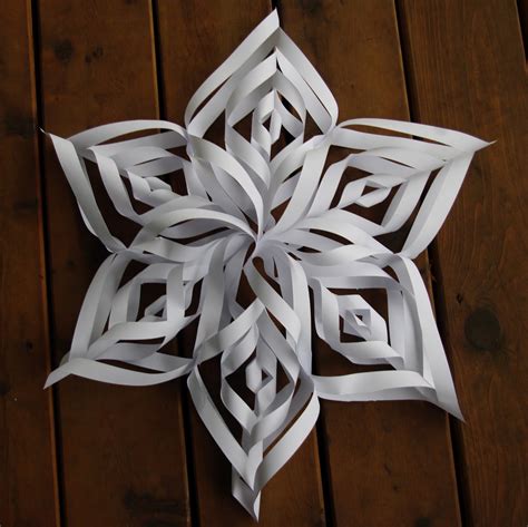 Passengers On A Little Spaceship Hanging Paper Snowflake Star