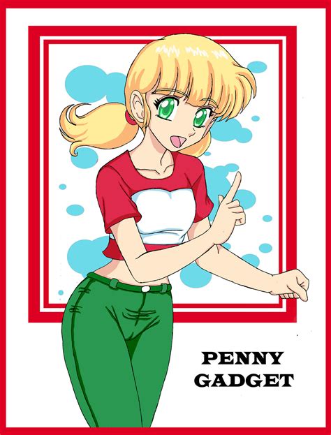 penny gadget anime version full color by arthurwolf on deviantart