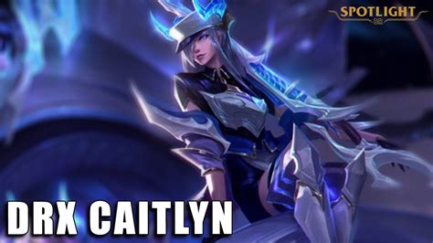 Caitlyn Drx Skin Spotlight Completo Youtube