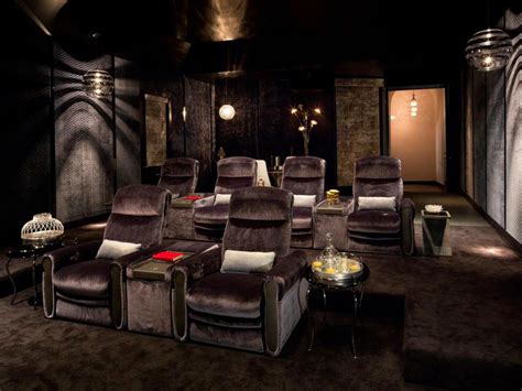Layout and design of both rooms. Home Theater Decor: Pictures, Options, Tips & Ideas | HGTV