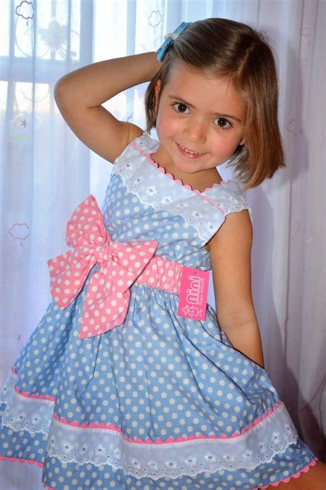 Marina Laencina Marzo 2014 Vestidos Infantis Modelo De Roupa Infantil Moda Infantil