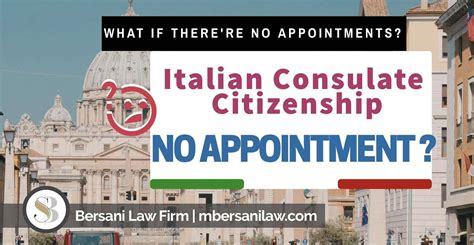 Italian Consulate Citizenship Appointment In 2021 And 2022