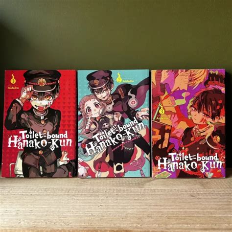 Toilet Bound Hanako Kun Volumes 1 2 3 Manga English Books By