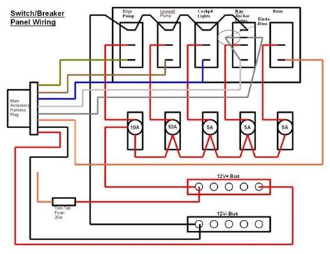 Marine 12v Switch Panel Wiring Diagram