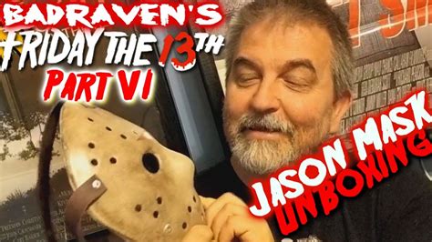 Friday The 13th Part 6 Jason Mask Unboxing YouTube