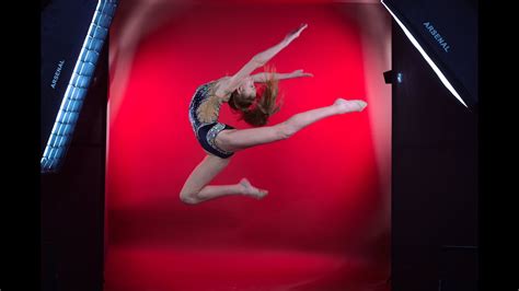 Gymnastics Stretching Sports Studio Photo Shoot Backstage Youtube