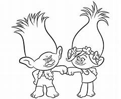 Embark On A Coloring Fiesta Unveil Trolls Coloring Pages That Will Ignite Your Creativity