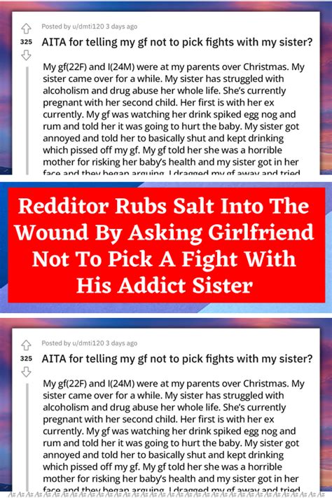 Redditor Rubs Salt Into The Wound By Asking Girlfriend Not To Pick A