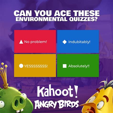 Kahoot Y Angry Birds Una Nueva Colección De Juegos Para Que Los Niños