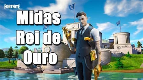 This character is one of the fortnite battle pass cosmetics in. FORTNITE MIDAS REI DE OURO!! - YouTube