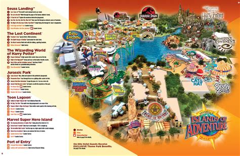 Universal Studios Orlando Brochure Theme Park Brochures Universal