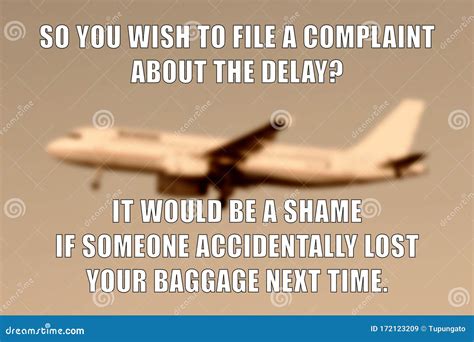 Airline Complaint Stock Image Image Of Internet Delayed 172123209