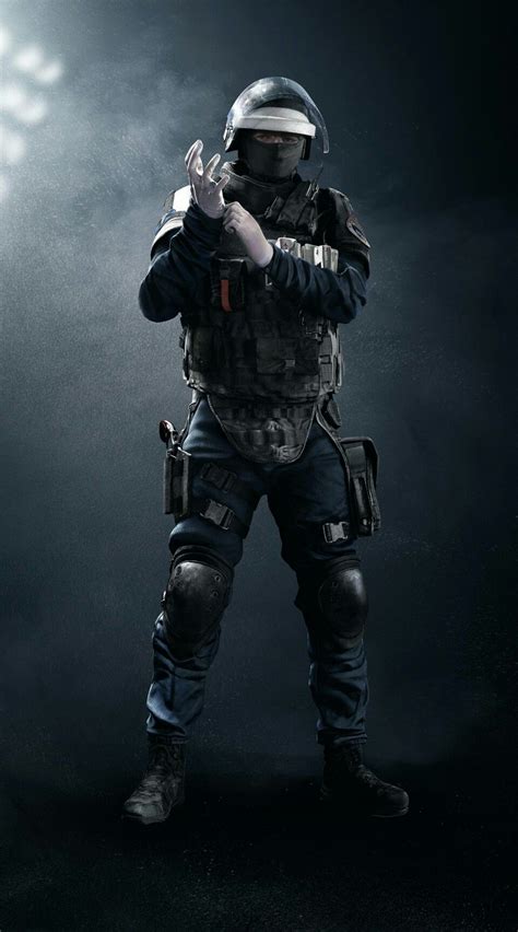 This Is A Character In A Video Game Named Rainbow Six Siege This Is