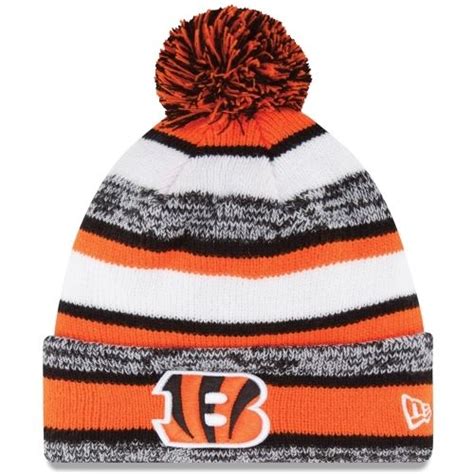 Cincinnati Bengals New Era On Field Sport Sideline Cuffed Knit Hat