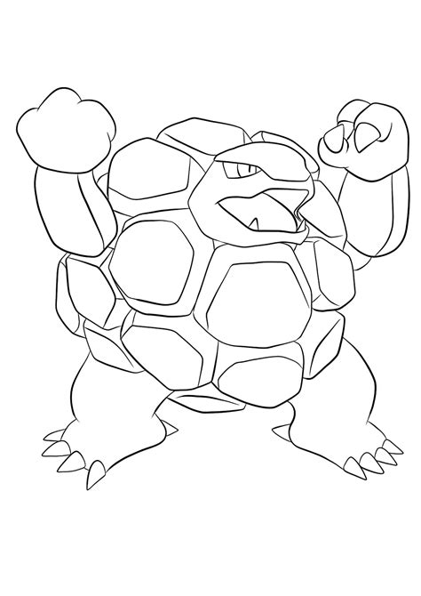 Strong Golem Coloring Page Pokemon Golem Coloring Pages Type Rock