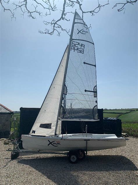 Topper Xenon Dinghy Sailing Sail Number 6249 Excellent Condition