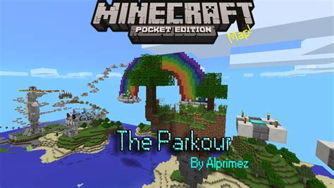 The Parkour Parkour Minecraft Pe Maps