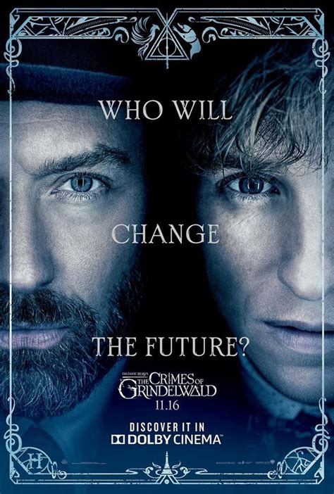 Fantastic Beasts The Crimes Of Grindelwald 2018 Poster Dumbledore