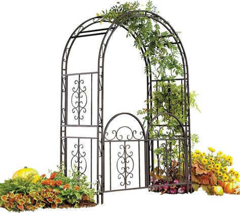 Best Garden Arch Trellis With Gate Home And Home