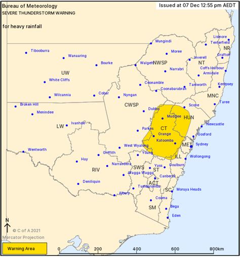 Severe Thunderstorm Warning For Parts Of Nsw Nbn News