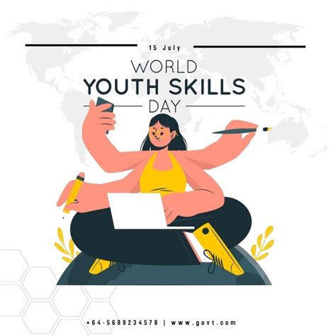 youth skills day template postermywall