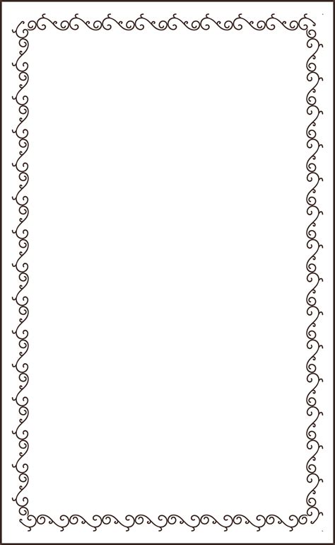 Printable Lined Paper With Border