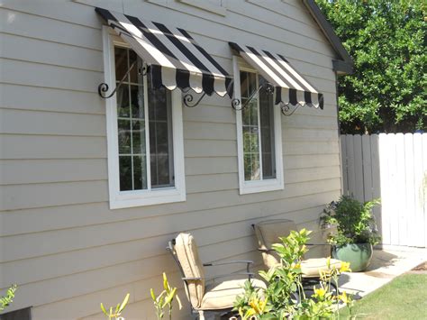 Canvas Window Awnings Fabric Awning Window Awnings House Front Porch