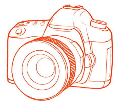 Canon Camera Drawing At Free For Personal Use Canon