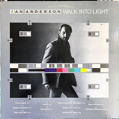 Ian Anderson Walk Into Light Fv41443 1983 Vinyl Jethro Tull Rock Synth