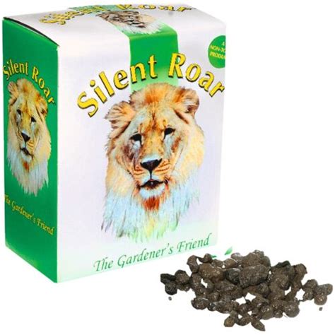 Silent Roar Cat Deterrent Repeller Lion Manure Pellets Garden