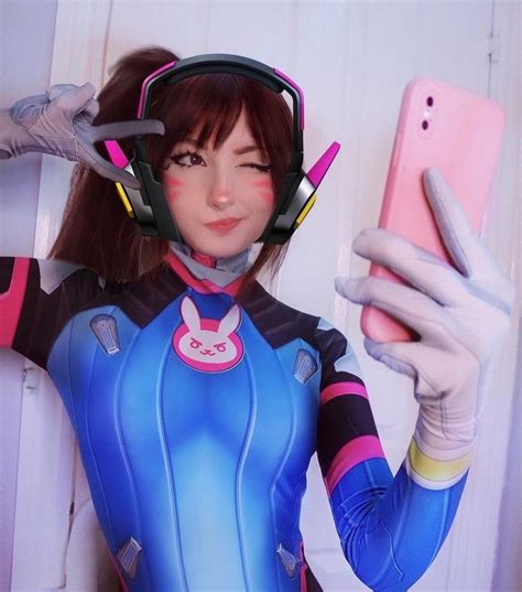 Dva Overwatch Cosplay Dva Overwatch Cosplay Makeup Cosplay Costumes