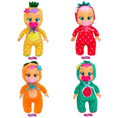 Cry Babies Tiny Cuddles Tutti Frutti Funktionspuppe Mel Smyths Toys