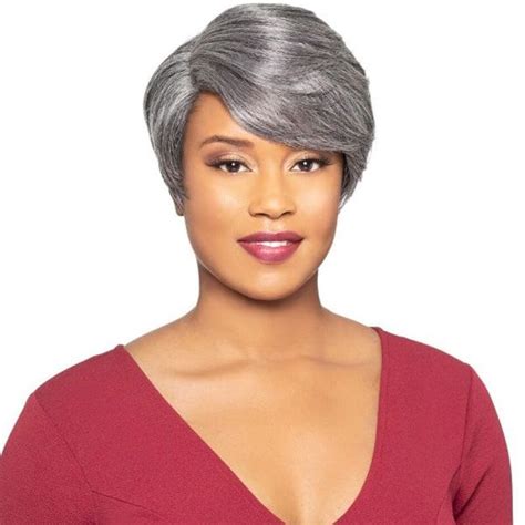 Foxy Silver Synthetic Lace Part Wig Bernardine Ebonyline