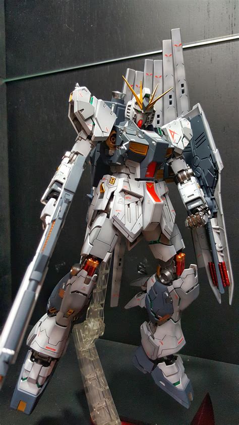 My 2nd Gunpla Kit Fully Painted Nu Gundam Ver Ka Sharing Thoughts