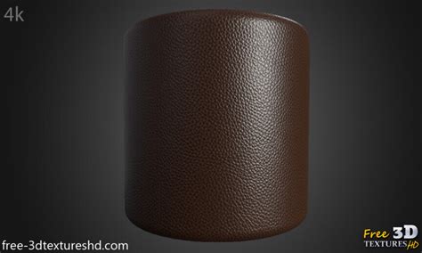 3d Textures Pbr Free Download Synthetic Brown Leather Pbr Texture 3d