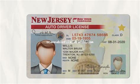 Fake New Jersey Drivers License Buy Scannable Fake Id Fake Id Online