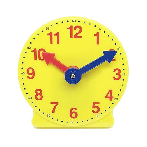 Buy Hand2mind Mini Geared Clock Learning Clock Kids Clock Learning