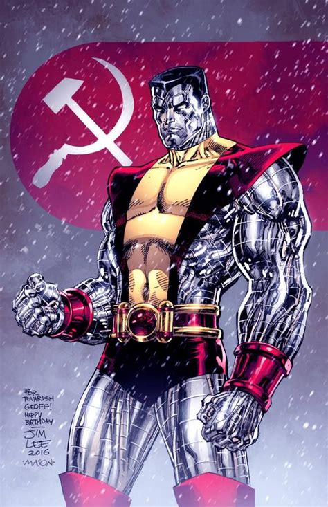 Colossus Jim Lee Colors Thomas Mason Marvel Comic Universe Marvel