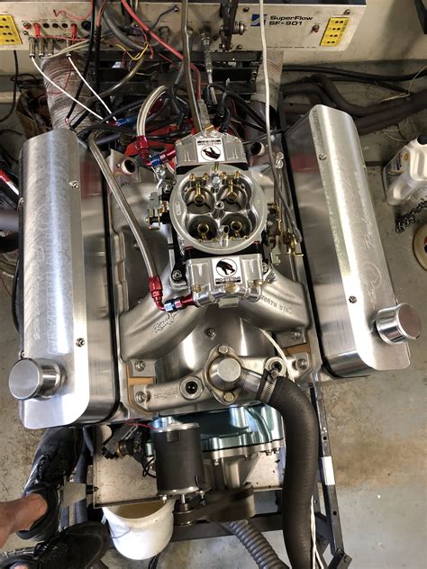 Doug Greys 455 Pontiac Pump Gas Engine Tin Indian Performance