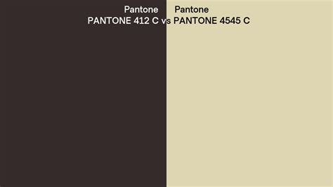 Pantone 412 C Vs Pantone 4545 C Side By Side Comparison