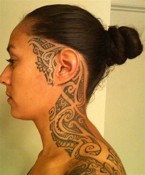 25 Insanily Cool Tribals Tattoos For Women Designbump Polynesian Tattoo Designs Girl Tribal