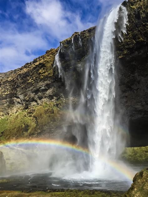 Seljalandsfoss Iceland Absolutely Beautiful Waterfall That You Can