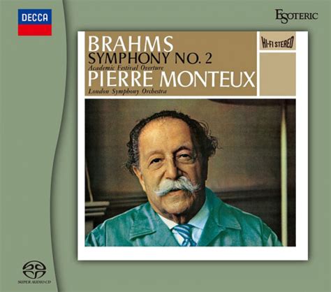 London Symphony Orchestra Pierre Monteux Brahms Symphony No