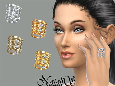 Stackable Rings By Natalis At Tsr Sims 4 Updates