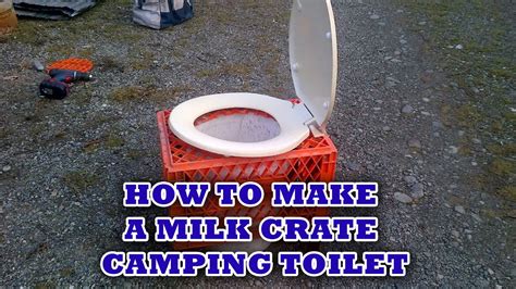 Camping toilet tips, bush toilet & portable toilet options. DIY Camp Toilet - YouTube