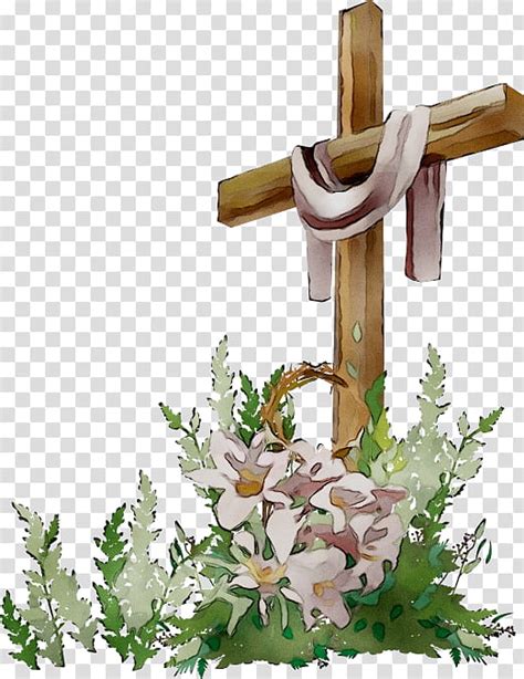 Easter Flower Calvary Easter Christian Cross Bible Christianity