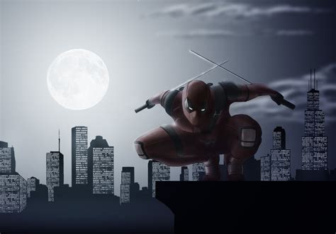 Deadpool Superheroes Behance Hd Digital Art 4k Artwork