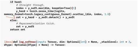 Understanding Gumbel Softmax Implementation Autograd Pytorch Forums